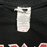 2022 Iron Maiden T Shirt Mens XL Black Senjutsu Legacy The Beast World Tour Tee