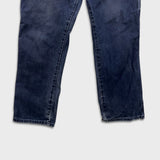 Dickies Pants Mens 36x32 Blue Faded Wash Carpenter Hammerloop Workwear Canvas Pants