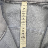 Lululemon Scuba Oversized 1/2 Zip Hoodie Womens Small Blue Hooded Sweater