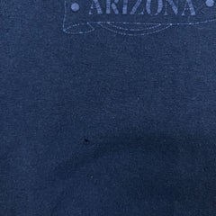 Vintage 1991 Tombstone Arizona T Shirt Mens Large Blue Heavyweight Cotton Tee