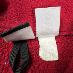 Vintage 90s The North Face Denali Fleece Mens Small Red Polartec Full Zip Jacket