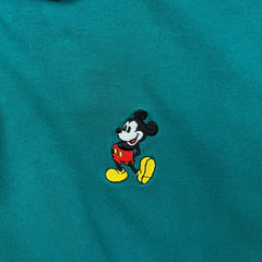 Vintage 90s Disney Originals Mickey Mouse Polo Shirt Mens XL Blue Short Sleeve