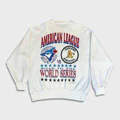 Vintage 1992 Toronto Blue Jays Sweatshirt Mens Large World Series Champions Baseball MLB