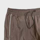Nike Sportswear Track Pants Mens Medium Brown Swoosh Relaxed Athletic