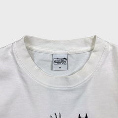 Polar Skate Devil Woman T Shirt Mens XS White Skateboard Punk Graphic Tee