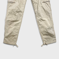 American Eagle Pants Mens 32x30 Beige Flex Faded Taper Leg Trousers Cargo