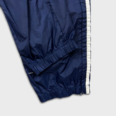 Vintage 90s Adidas Track Pants Mens Large Blue 3 Stripes Athletic Jogger
