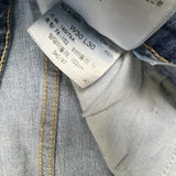 Levi's 720 Jeans Womens 30x30 Blue High Rise Super Skinny Faded Slim Leg Denim Pants