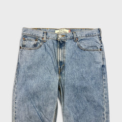 Vintage Y2K Levi's 516 Jeans Mens 36x32 Blue Slim Straight Leg Light Wash Faded Denim Pants