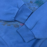 Vintage 90s Northern Reflections Sweatshirt Mens Medium Blue Nature Pullover