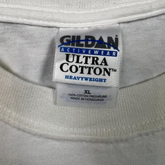 Vintage 2003 Namco Xenosaga T Shirt Mens XL White Episode 1 KOS-MOS Der Wille zur Macht Video Game Tee