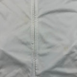 Adidas Sweatshirt Mens Medium White Essentials 3 Stripe Full Zip Tracksuit Top