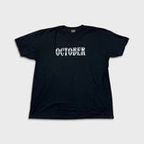 October's Very Own T Shirt Mens 2XL Black OVO October Spell Out Graphic Tee