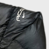 Nike ACG Sportswear Jacket Mens XL Black Swoosh Spell Out Puffer Down Coat