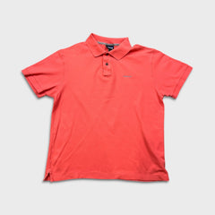 Patagonia Shirt Mens Large Pink Organic Casual Preppy Pique Short Sleeve