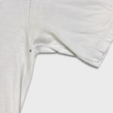 Stussy World Tour Floral T Shirt Mens Small White Distressed Faded Graphic Tee