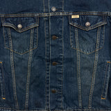 Signature by Levi Strauss Denim Type III Jacket Mens Medium Blue Coat Trucker