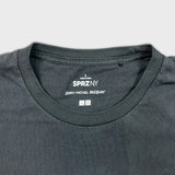 Uniqlo Jean Michel Basquiat SPRZNY T Shirt Mens Large Gray Graphic Pocket Tee