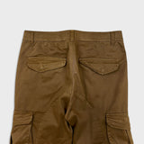 Simons Pants Mens 32x28 Brown Stretch Utility Taper Leg Cargo