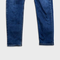 Levi's 502 Jeans Mens 36x32 Blue Regular Taper Fit Stretch Medium Wash Denim Pants