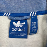 Adidas Originals Tracksuit Top Mens 2XL Blue 3 Stripes Full Zip Sweatshirt