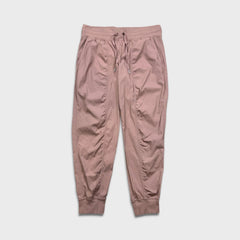 Lululemon Dance Studio Mid Rise Jogger Womens Size 12 Pink Taper Leg Athletic