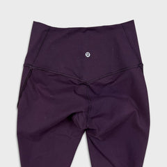 Lululemon Align Pant Womens Size 4 Purple High Rise Yoga Pilates Mesh Leggings