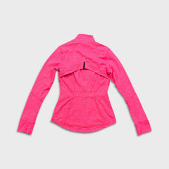Lululemon Define Jacket Womens Size 6 Pink Full Zip Sports Track Suit Top