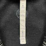Lululemon Cuddle Up Jacket Womens Size 4 Black Sport Athletic Full Zip Sweatshirt