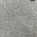 Polo Ralph Lauren Hoodie Mens Large Gray Polo Bear Pullover Hooded Sweater