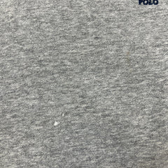 Polo Ralph Lauren Hoodie Mens Large Gray Polo Bear Pullover Hooded Sweater