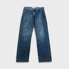 Vintage Y2K Levi's Jeans Men 34x32 Blue Relaxed Fit Straight Leg Medium Wash Baggy Denim Pants