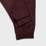 Nike Sportswear Sweatpants Mens Large Red Swoosh Taper Leg Fleece Jogger