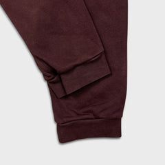 Nike Sportswear Sweatpants Mens Large Red Swoosh Taper Leg Fleece Jogger
