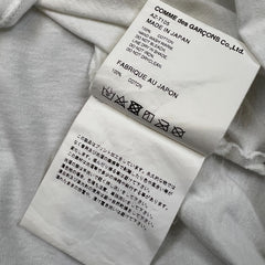Comme des Garcons Play T Shirt Mens Small White CDG Play Purple Heart Tee