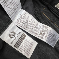 Levi's 541 Jeans Mens 31x28 Black Athletic Taper Stretch Dark Wash Denim Pants