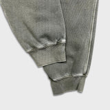 October's Very Own Sweatpants Mens Large Green OVO Faded Wash Taper Leg Jogger