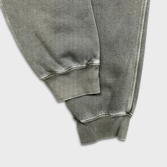 October's Very Own Sweatpants Mens Large Green OVO Faded Wash Taper Leg Jogger
