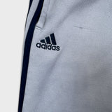 Adidas Sweatpants Mens Small Gray 3 Stripes Athletic Jogger