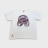 Vintage Y2K Air Jordan Spike Lee Mars Blackmon Brooklyn T Shirt Mens 2XL White Tee