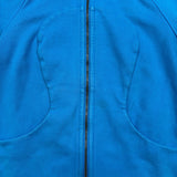 Lululemon Scuba Hoodie Womens Size 10 Blue Full Zip Sports Hooded Sweater