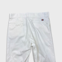 Dickies 874 Pants Mens 36x32 White Original Fit Workwear Casual Chino Trousers