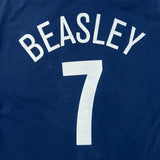 Vintage Y2K Nike DaMarcus Beasley #7 T Shirt Mens XL Blue Team USA Soccer Tee