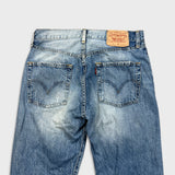 Vintage Y2K Levi's 501 Jeans Mens 30x31 Blue Original Straight Light Wash Denim Pants