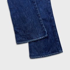 Vintage 90s Diesel Bold Flare Jeans Womens 26x30 Blue Dark Wash Pants