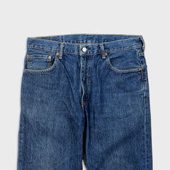 Levi's 550 Jeans Mens 36x32 Blue Relaxed Fit Straight Leg Medium Wash Baggy Denim Pants