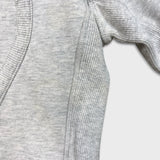Lululemon Scuba Hoodie Womens Size 4 Gray Full Zip Sports Hooded Sweater