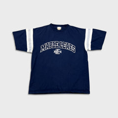 Vintage 90s Toronto Maple Leafs T Shirt Mens XL Blue Sports NHL Hockey Tee