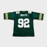 Vintage 90s Starter Green Bay Packers Reggie White #92 Jersey Mens Large Green NFL