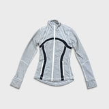 Lululemon Define Jacket Womens Size 2 Gray Full Zip Sports Track Suit Top